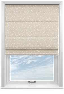 Norrland, Buff - Motorised Roman Blind